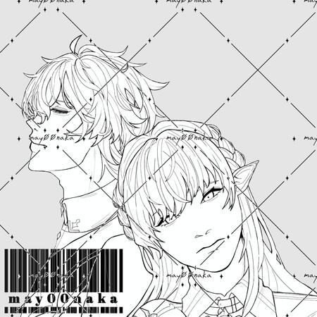 Couple Clean Sketch Commission